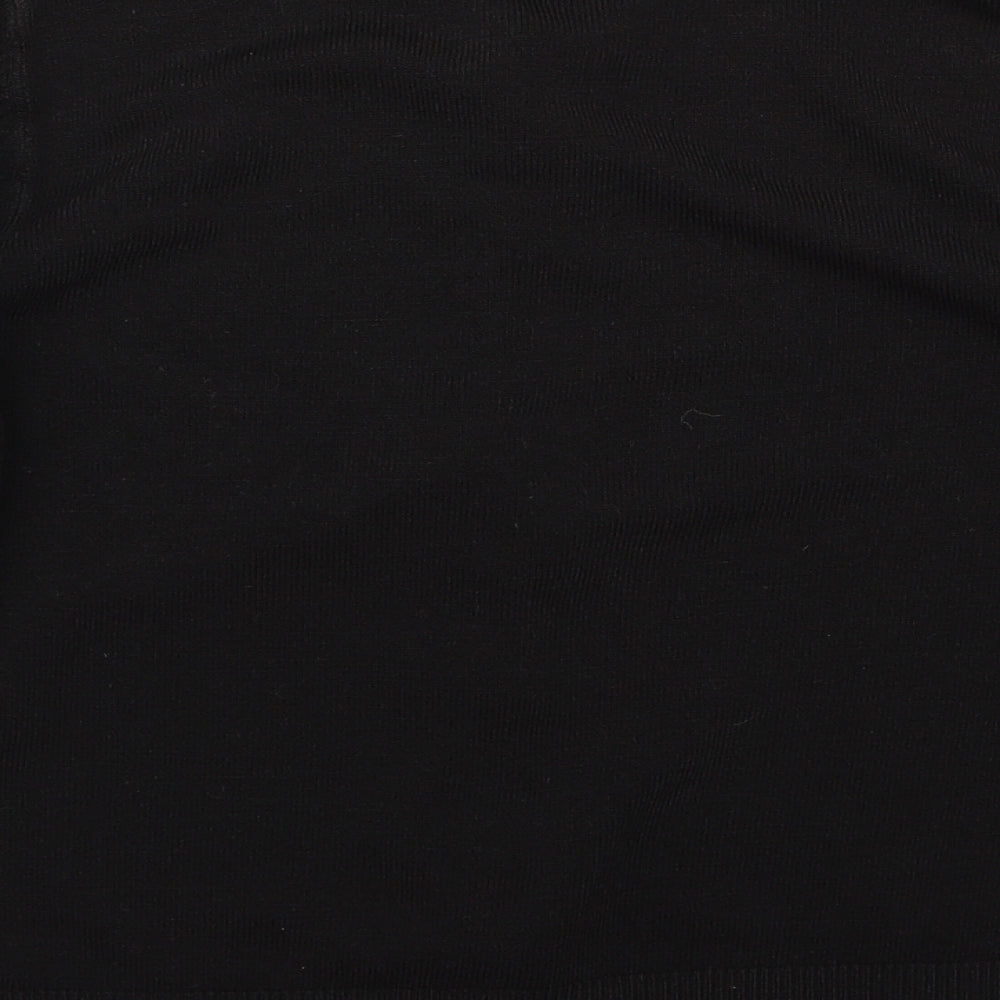 Preworn Womens Black Jacket Size 12