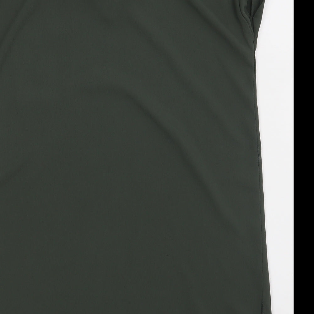 Atmosphere Womens Green Basic Blouse Size 10