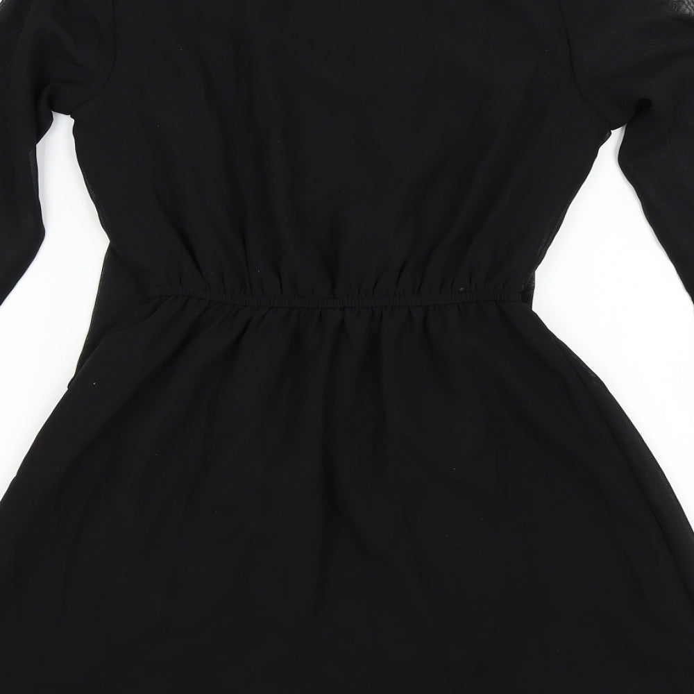 Divided Womens Black Kaftan Size 6
