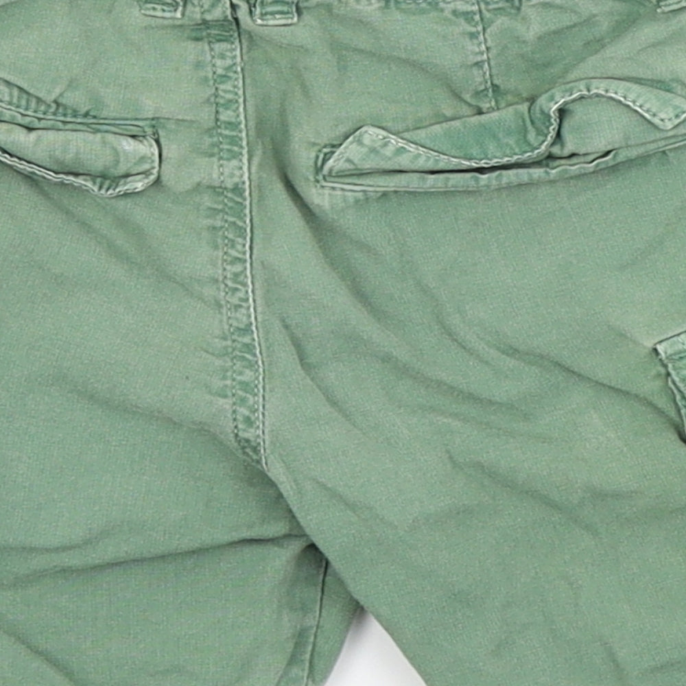Minoti Boys Green Cargo Shorts Size 2 Years