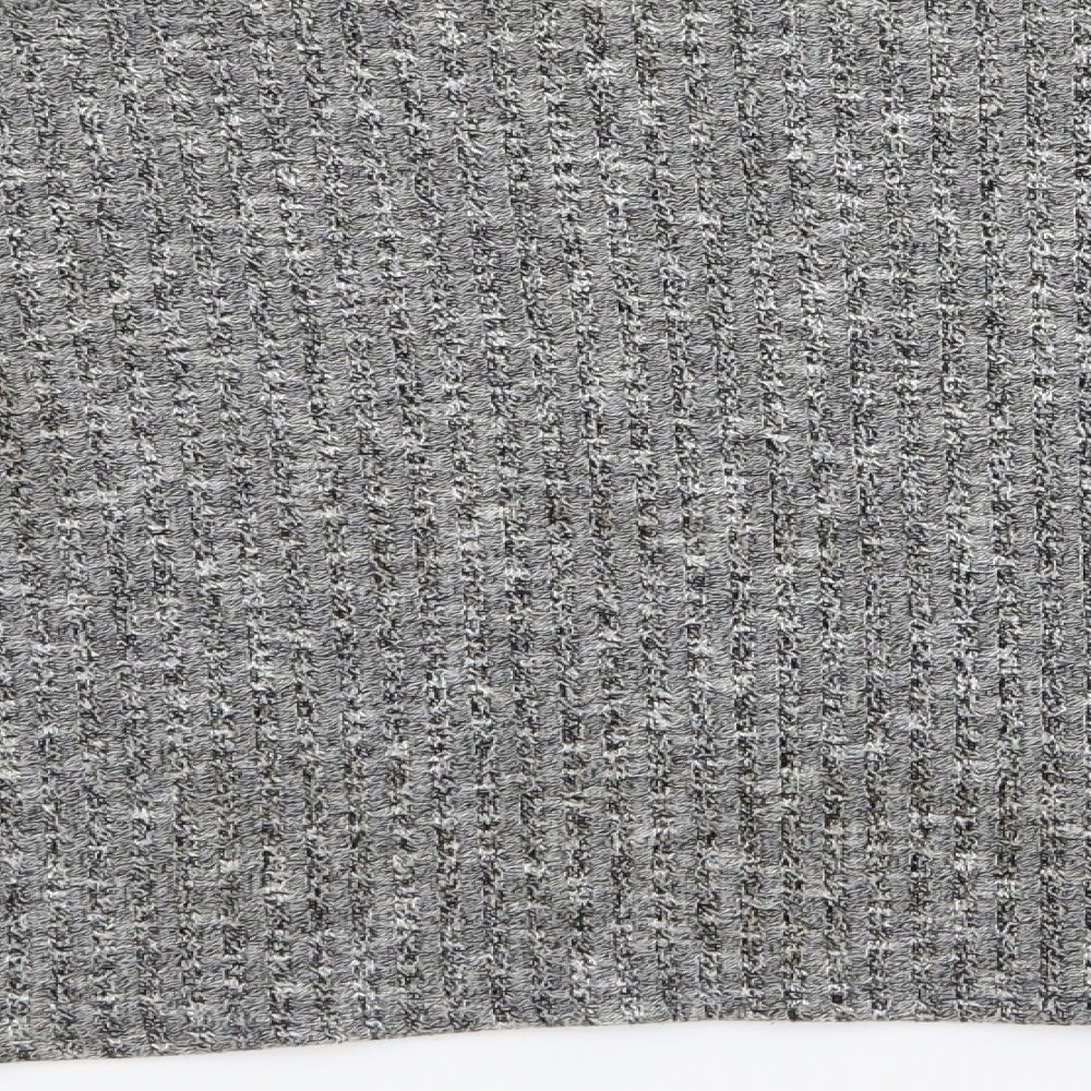 Topshop Womens Grey Basic T-Shirt Size 10