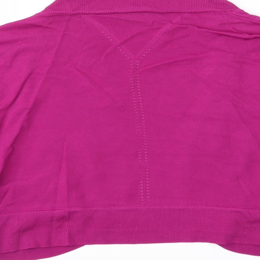 Planet Womens Purple Cardigan Jumper Size M