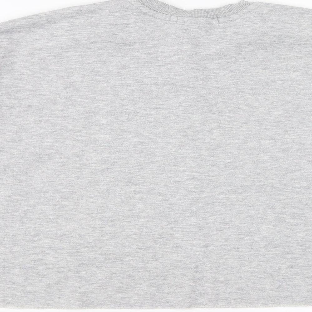 Primark Womens Grey Pullover Sweatshirt Size S