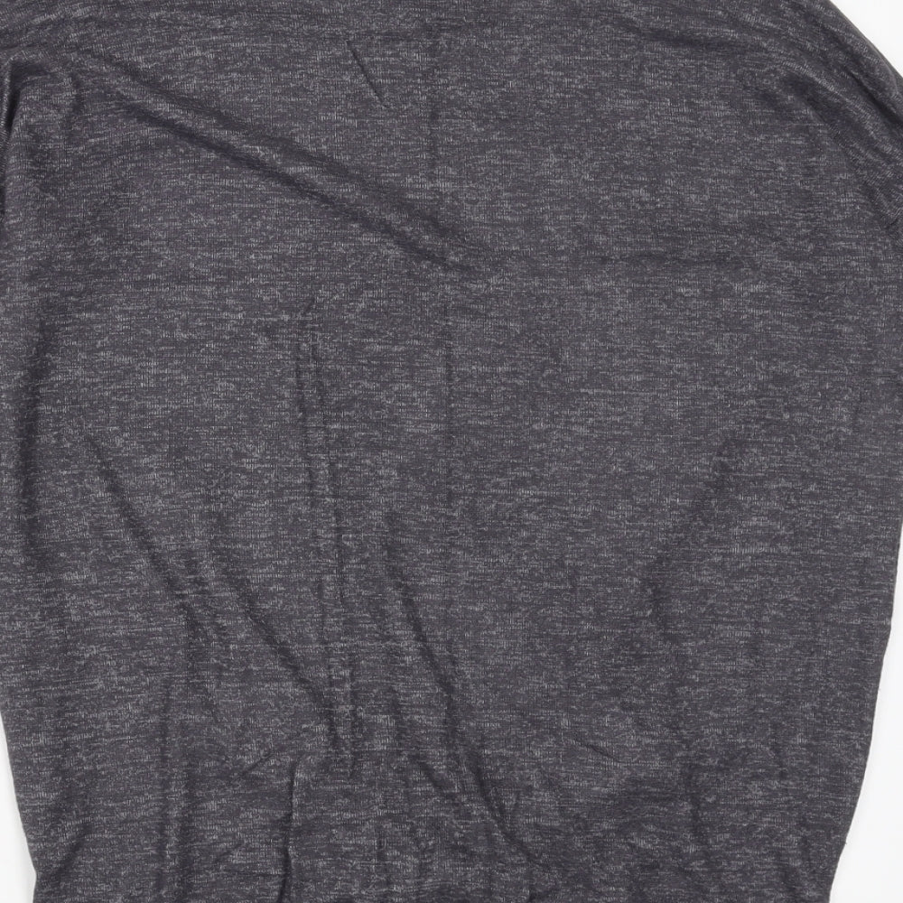 Select Womens Grey Pullover Jumper Size 10 - tie Front Detail