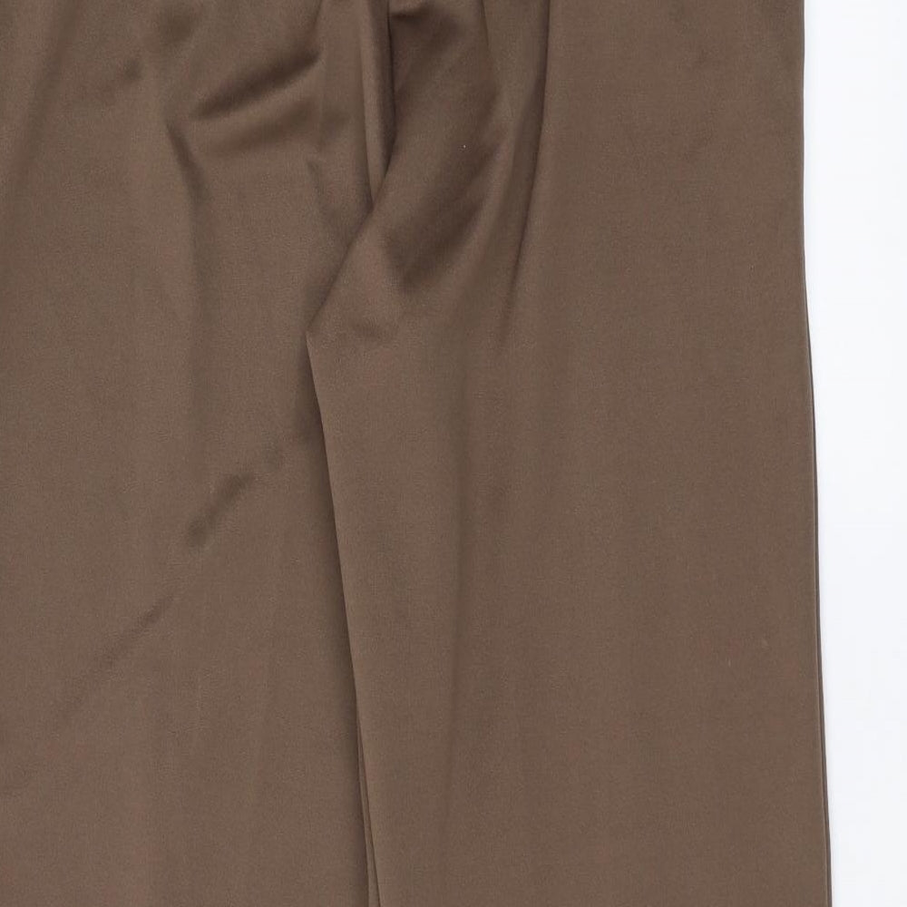 Bonmarché Womens Brown Trousers Size 16 L27 in