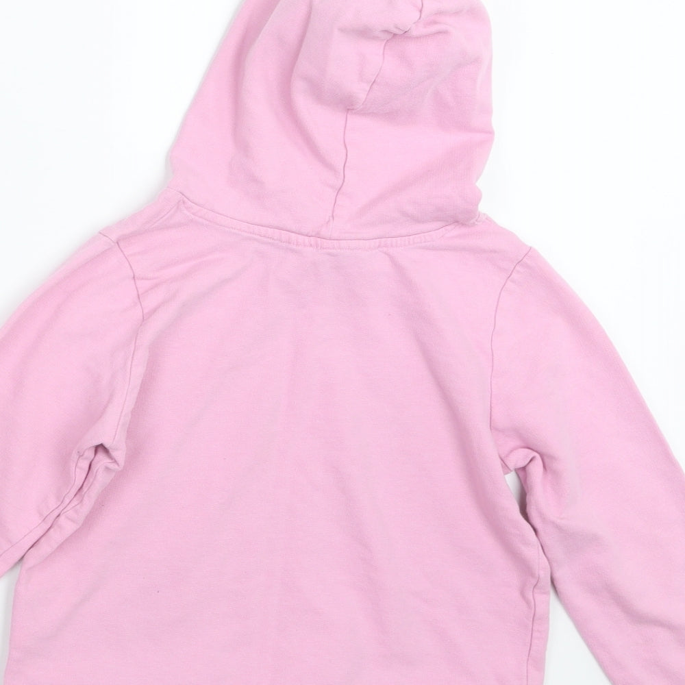 H&M Girls Pink Pullover Hoodie Size 7-8 Years