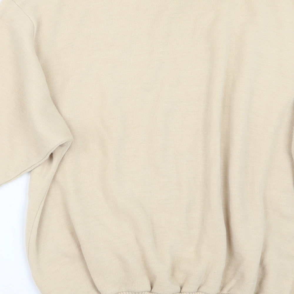 Greenwoods Mens Beige Pullover Jumper Size M