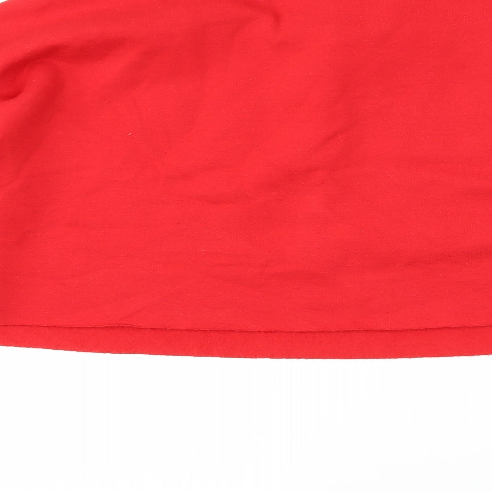 Pretty Little Thing Womens Red Pullover Jumper Size M