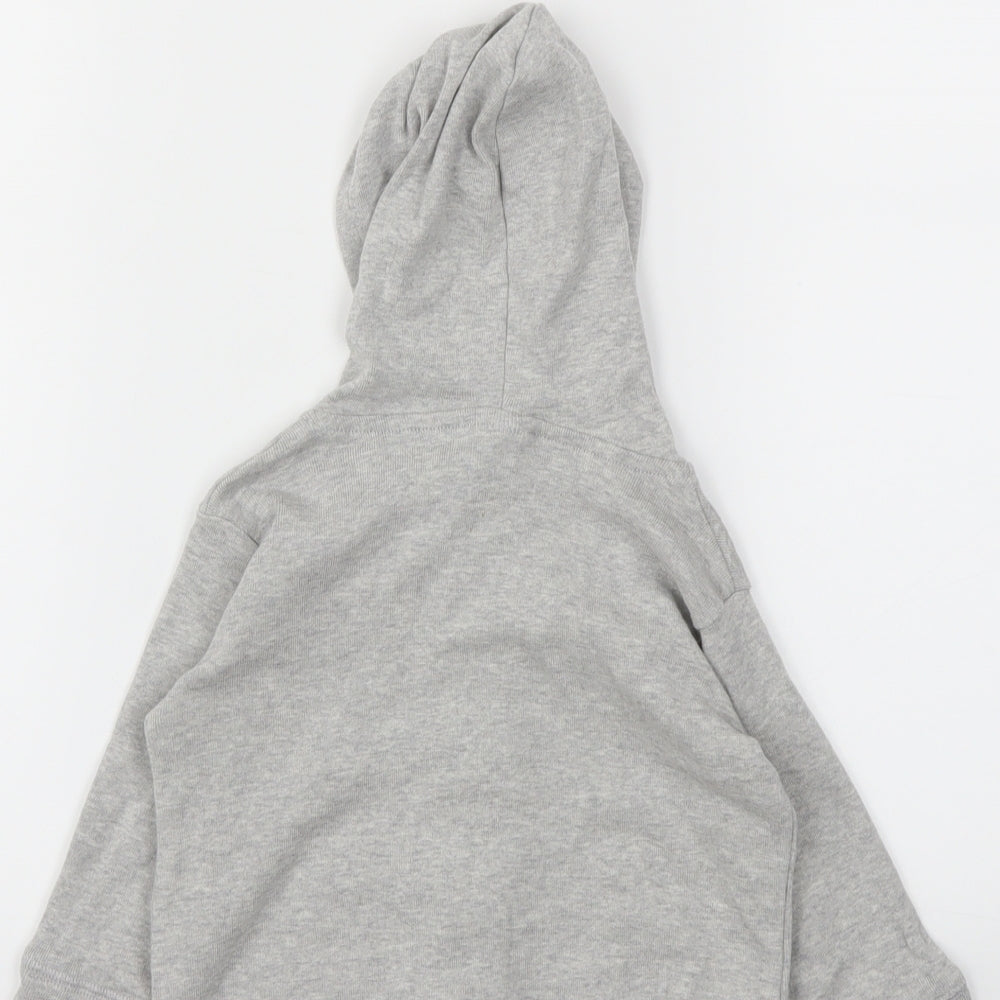 Preworn Grey Basic Jacket Jacket Size 9-12 Months