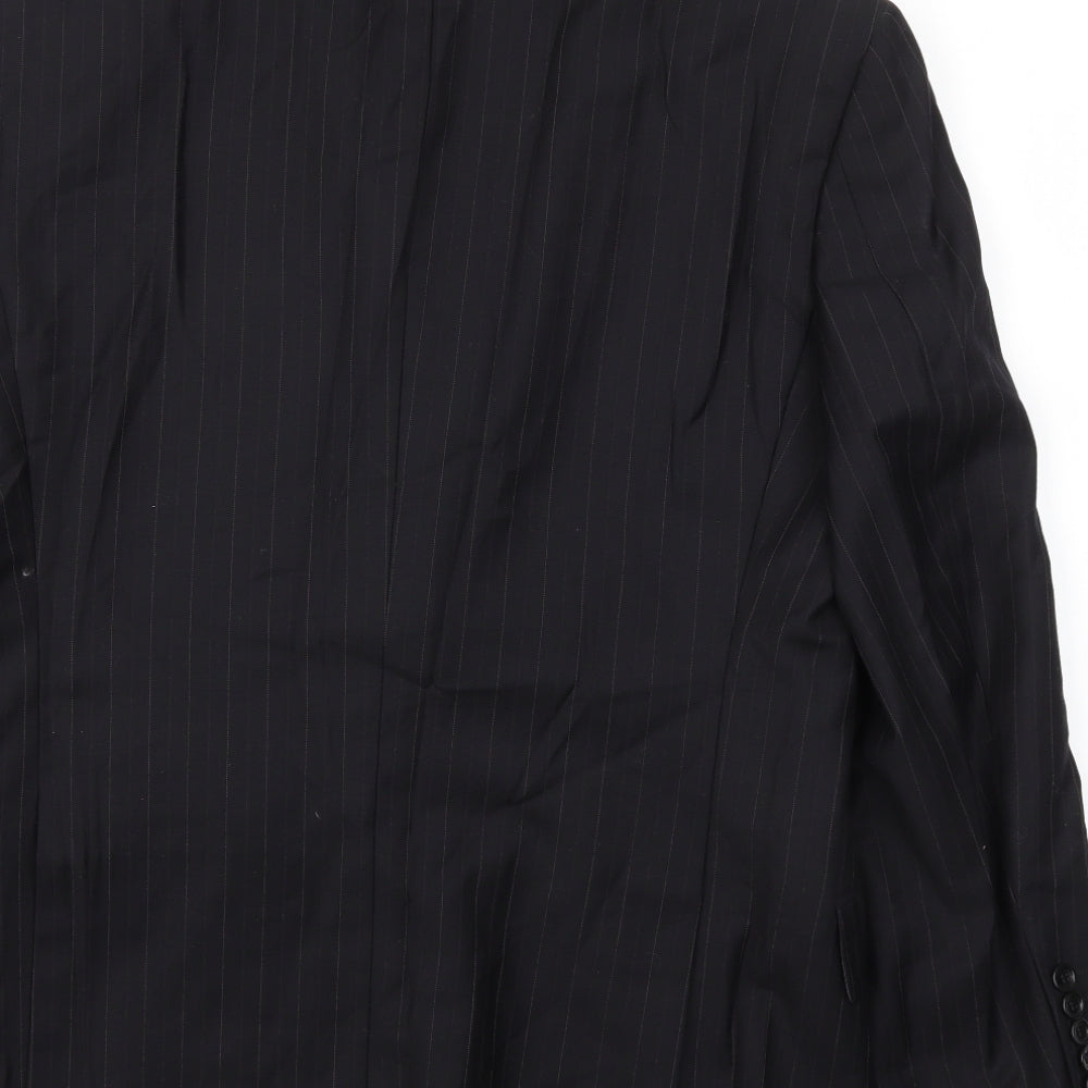 Linea Mens Black Jacket Blazer Size 40