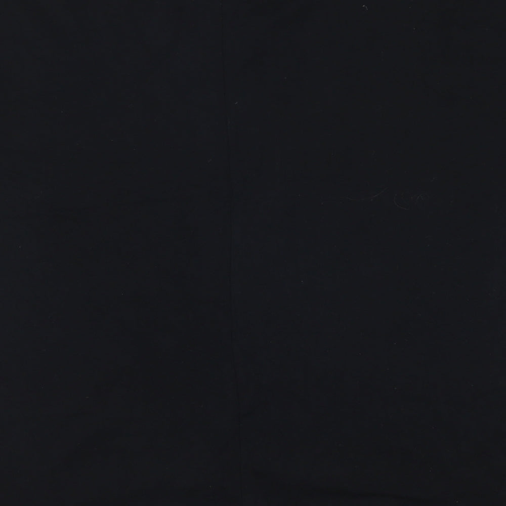 Peacocks Womens Black Basic T-Shirt Size 10