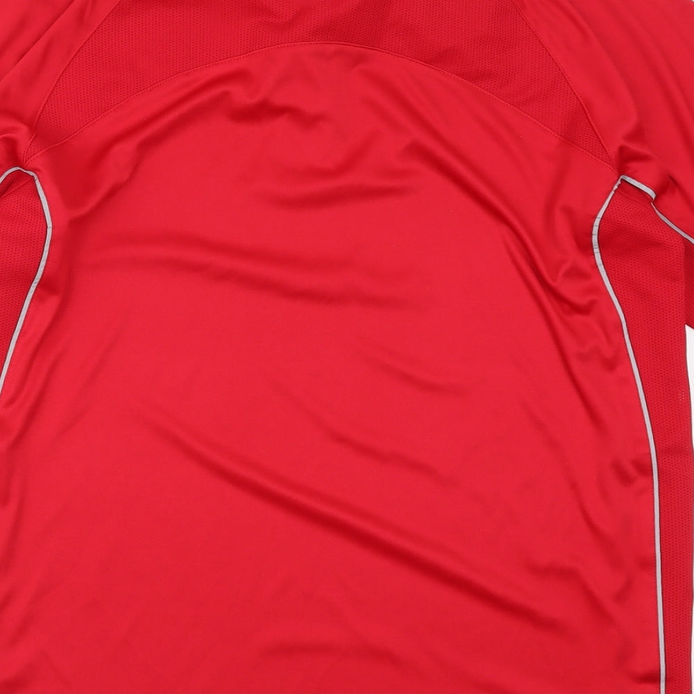 Tombo Mens Red Polo Size L