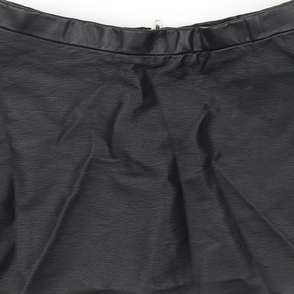 H&M Girls Black A-Line Skirt Size 9 Years