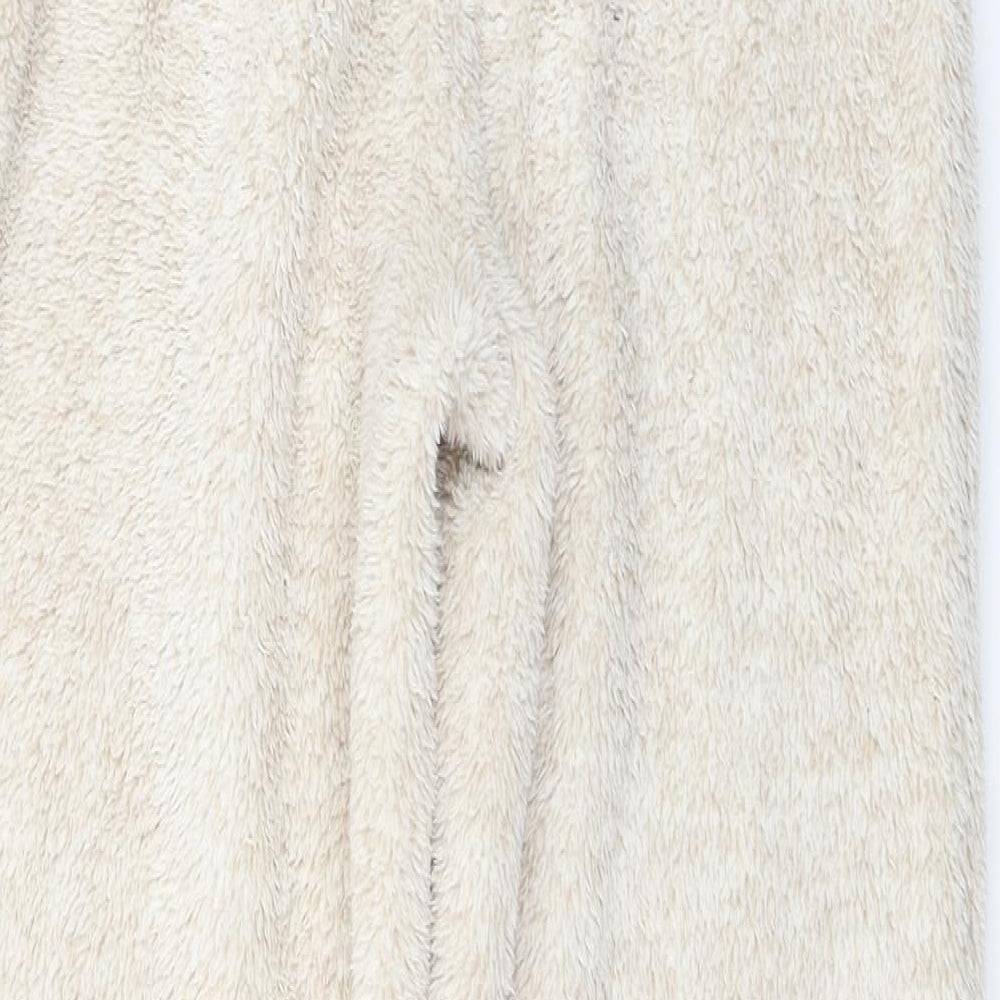 Marks and Spencer Womens Beige Sweatpants Trousers Size 8 L25 in