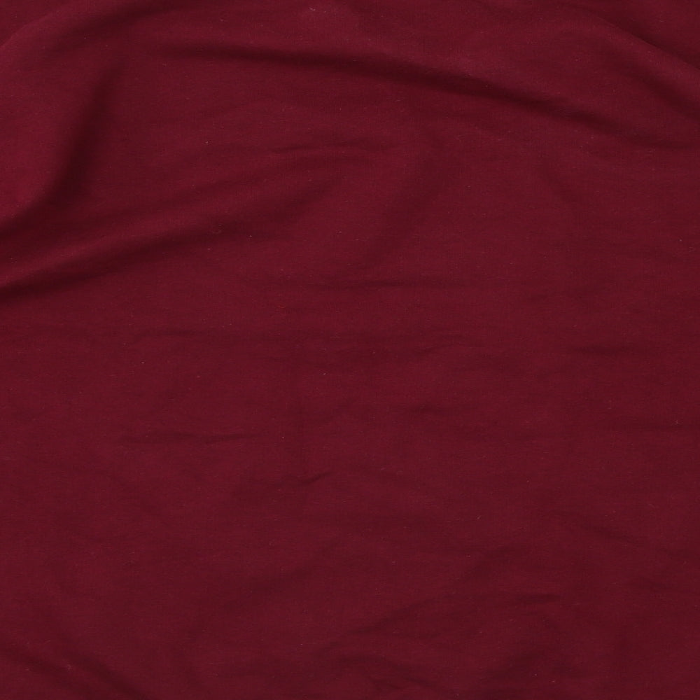 NORTHUMBERLAND Mens Red Pullover Jumper Size M