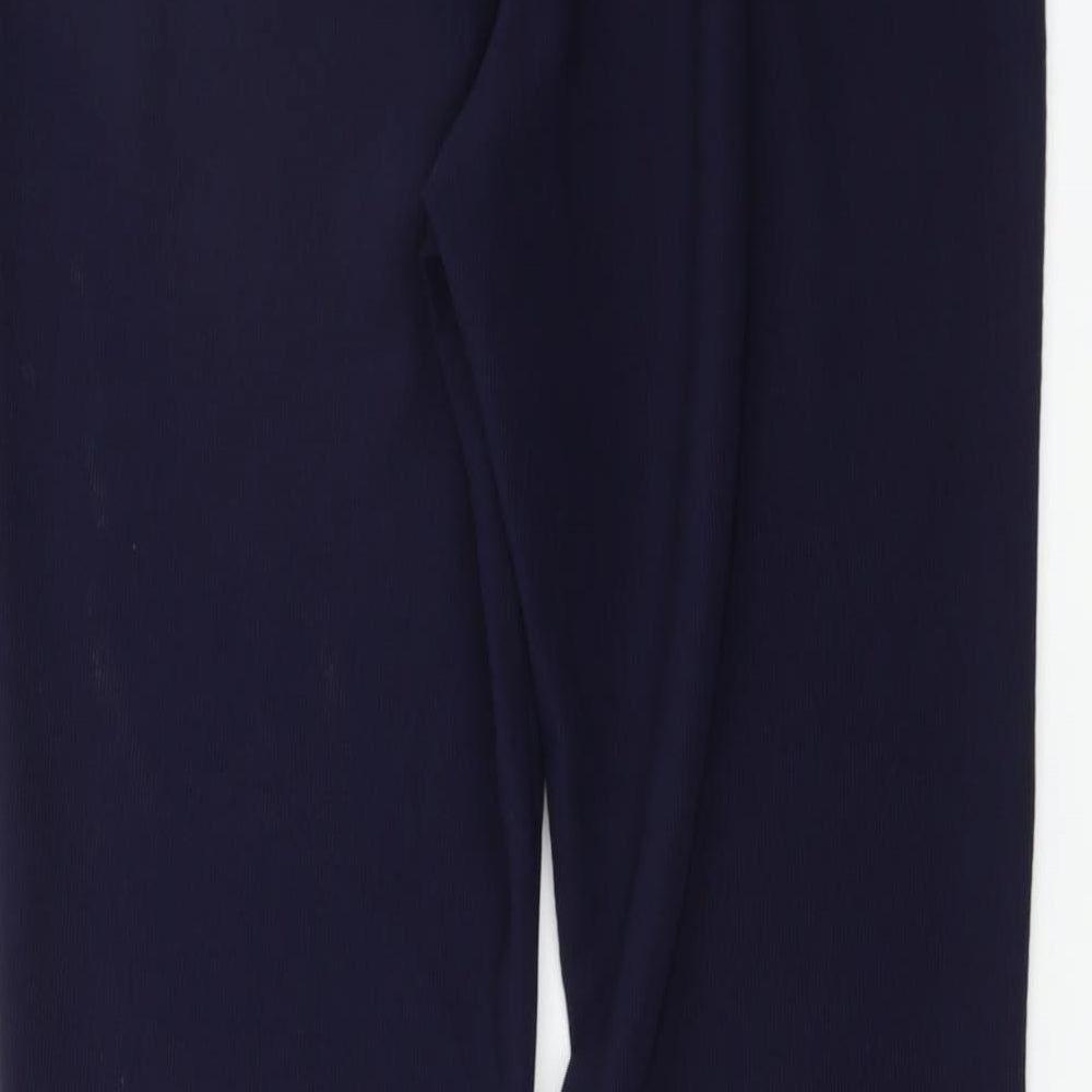Essential Womens Blue Trousers Size 26 in L24 in