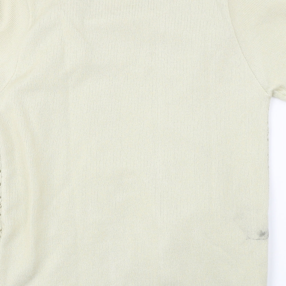 Pure & Natural Womens Beige Pullover Jumper Size M