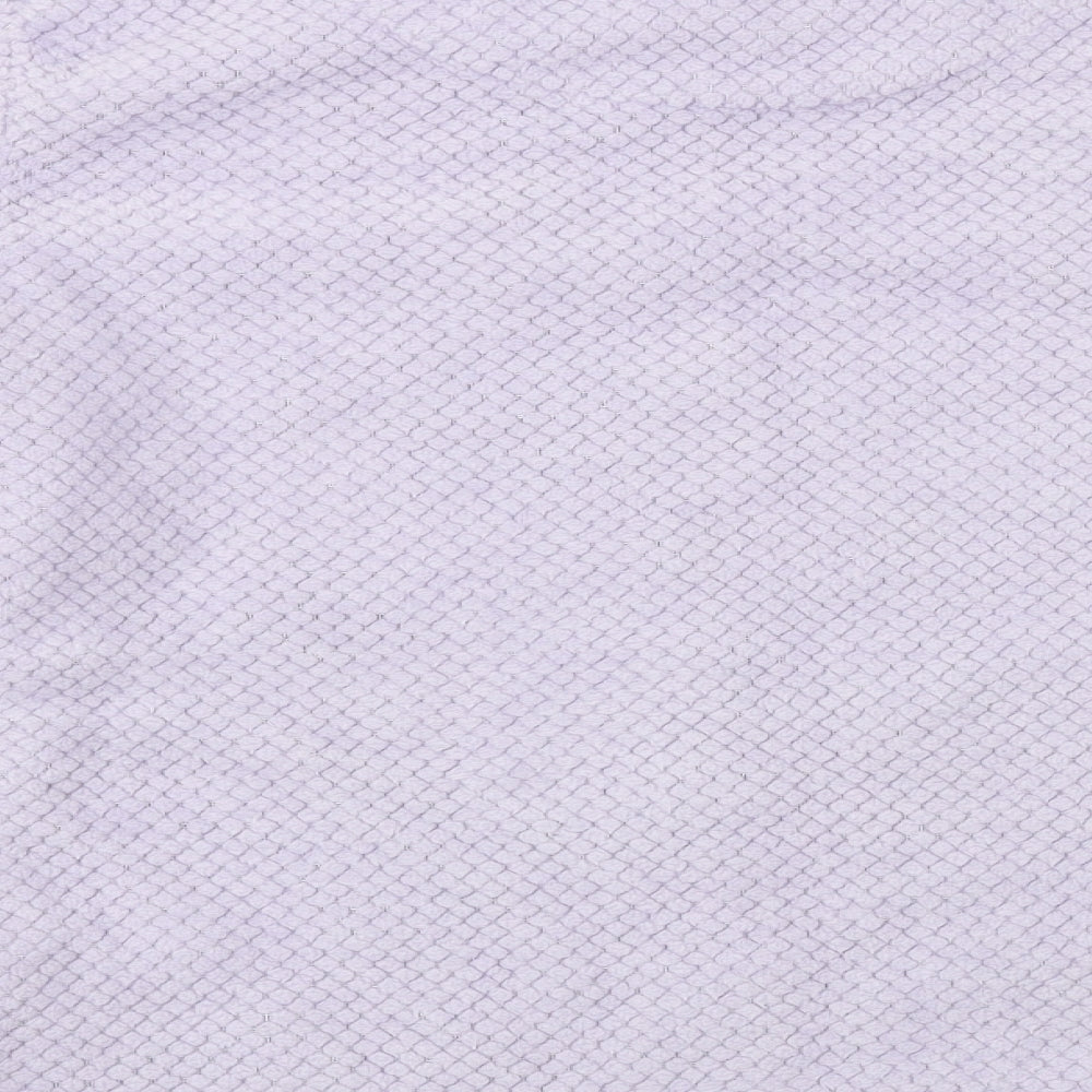 love to lounge Womens Purple Houndstooth Pullover Jumper Size L