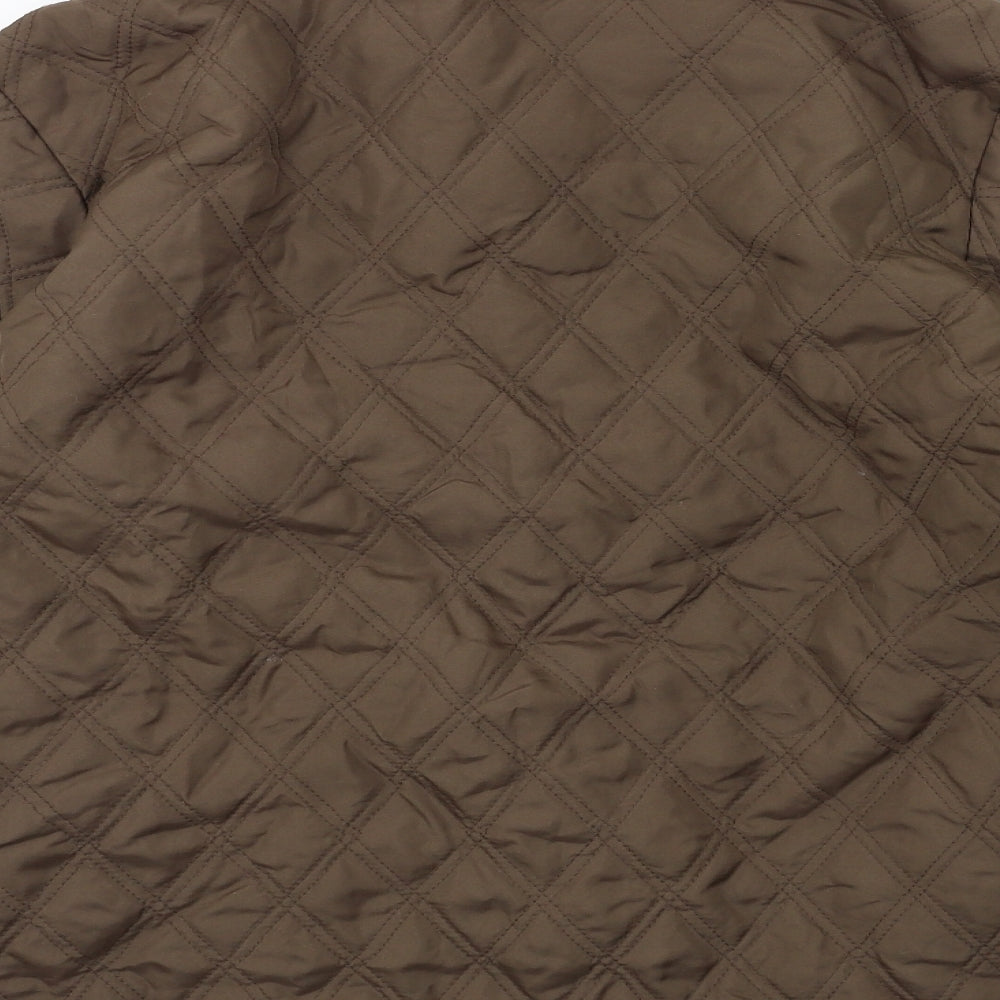 TED LAPIDUS Mens Brown Jacket Size S