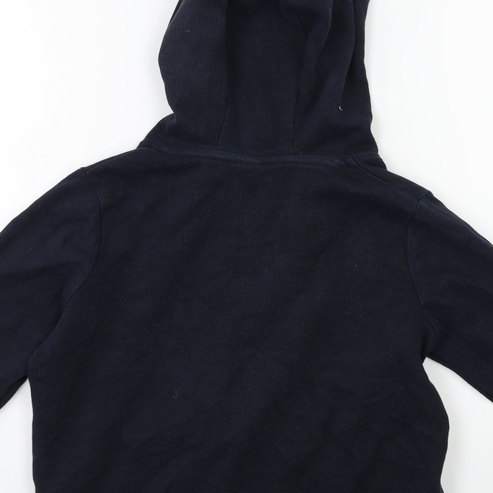 Store Twenty One Boys Blue Full Zip Hoodie Size 8 Years