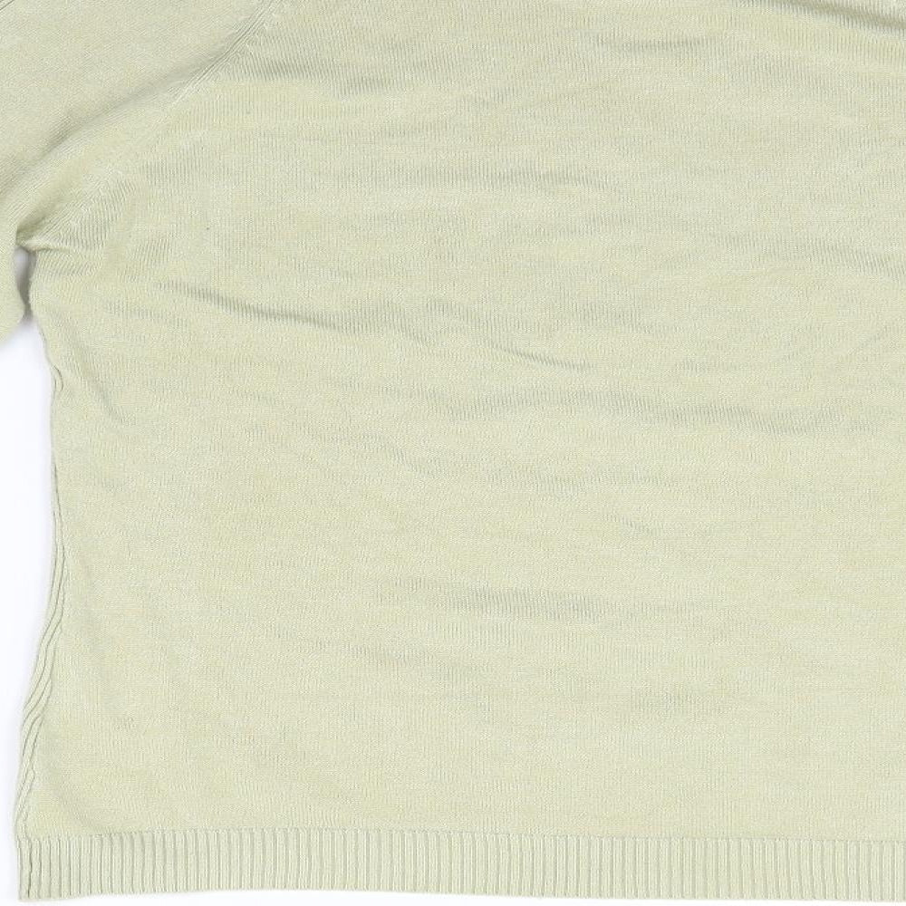 Alexandra Womens Beige Pullover Jumper Size L