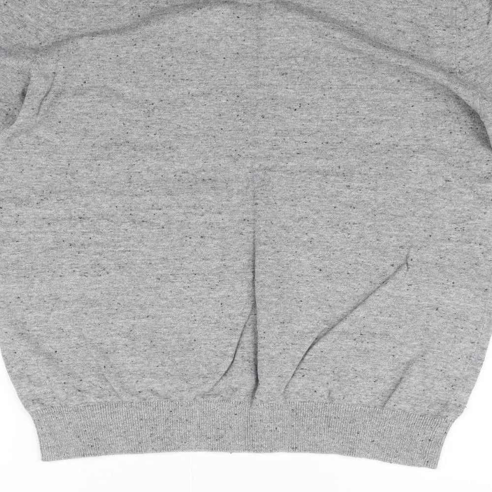 F&F Womens Grey Houndstooth Pullover Jumper Size M