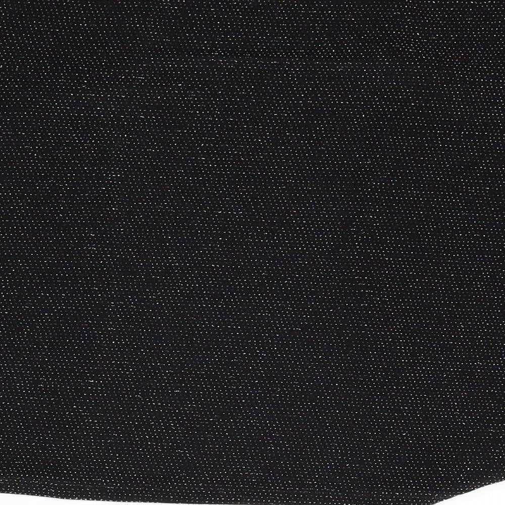 D'lisle Girls Black Cardigan Jumper Size 9 Years