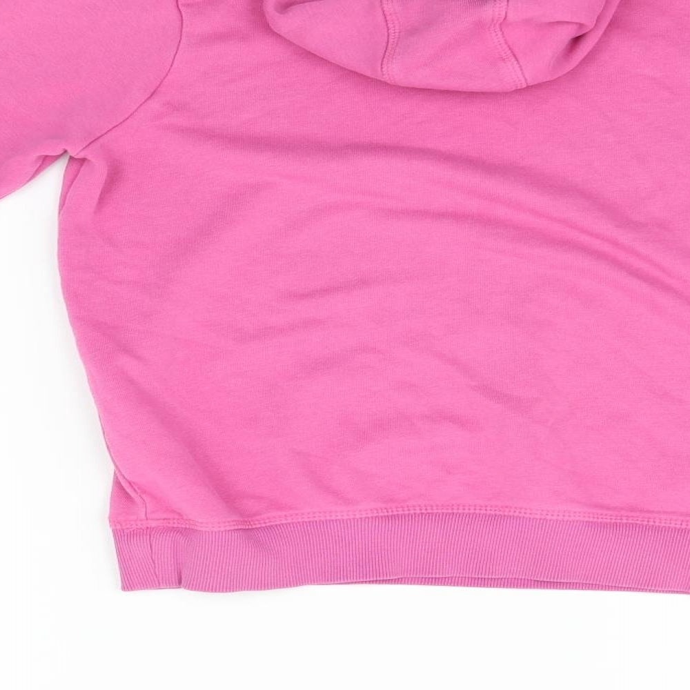 George Girls Pink Pullover Hoodie Size 9-10 Years - UNICORN