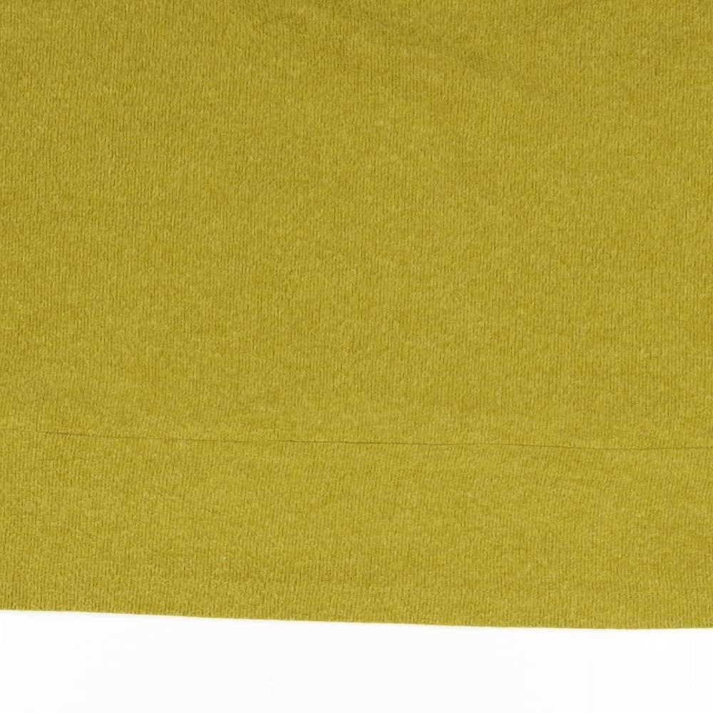 F&F Womens Yellow Pullover Jumper Size 16