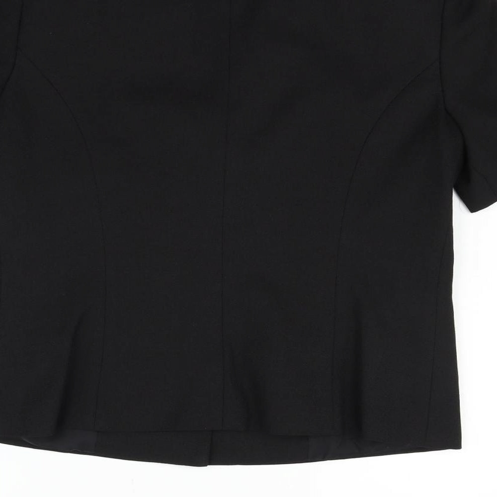 Roman Womens Black Jacket Blazer Size 10