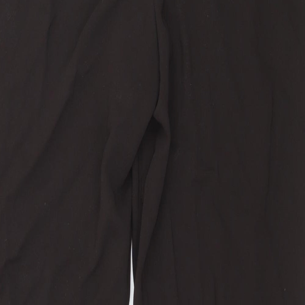 Preworn Womens Brown Trousers Size 12 L28 in