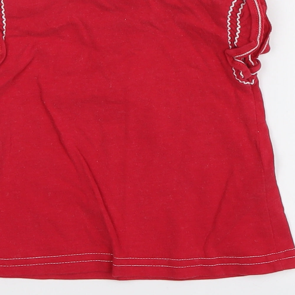 Next Red Basic Blouse Size Newborn