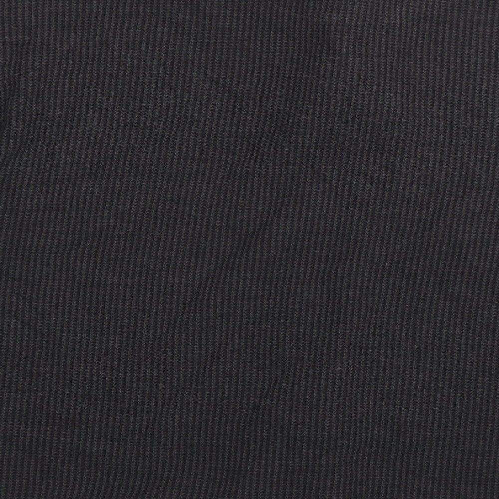 Haggar Mens Grey Henley Jumper Size L