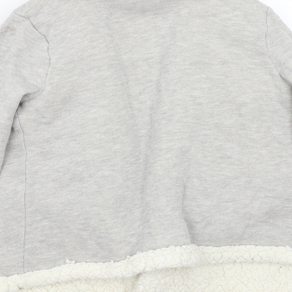 Derek Heart Womens Grey Jacket Coatigan Size S