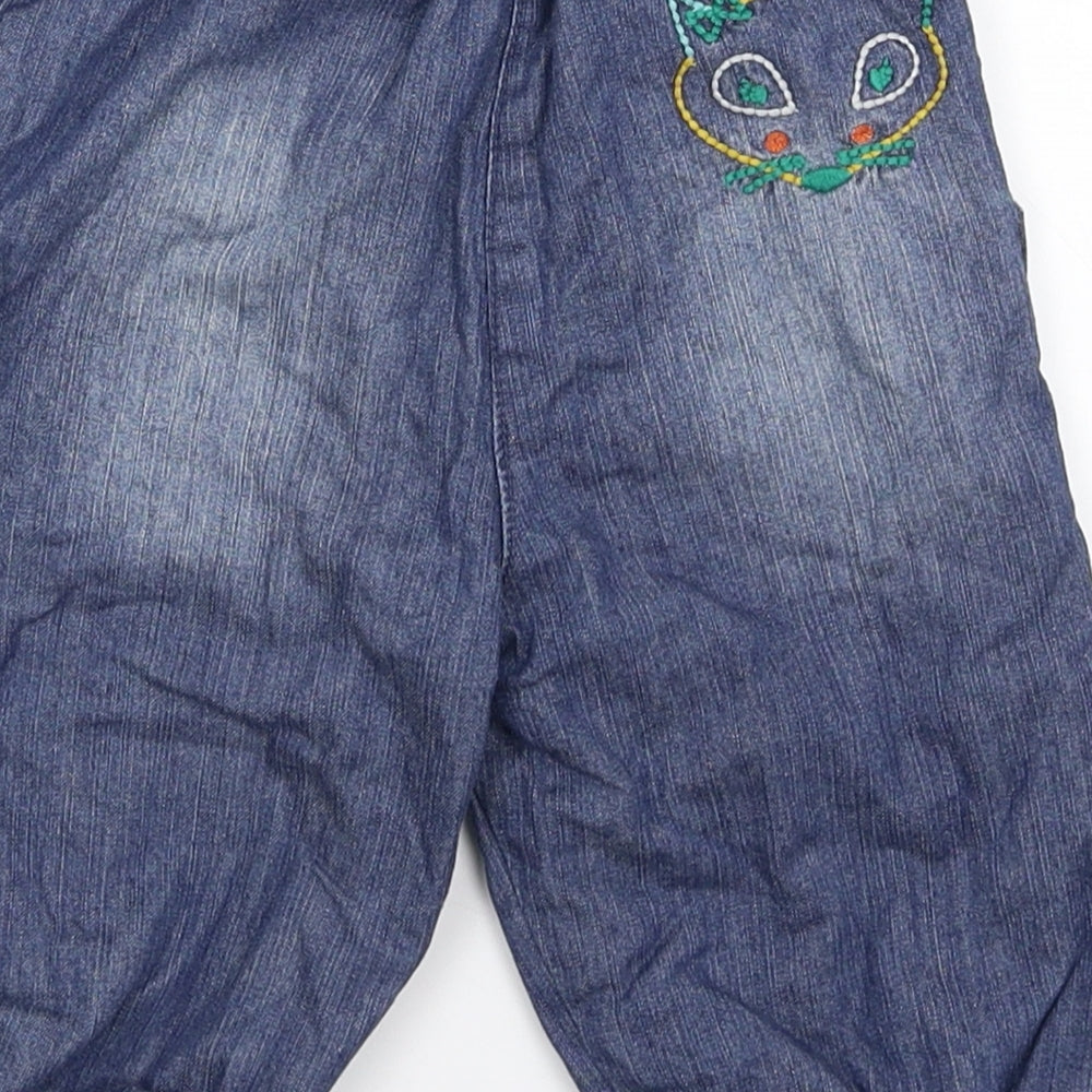 DP... am Baby Blue Denim Capri Jeans Size 12 Months