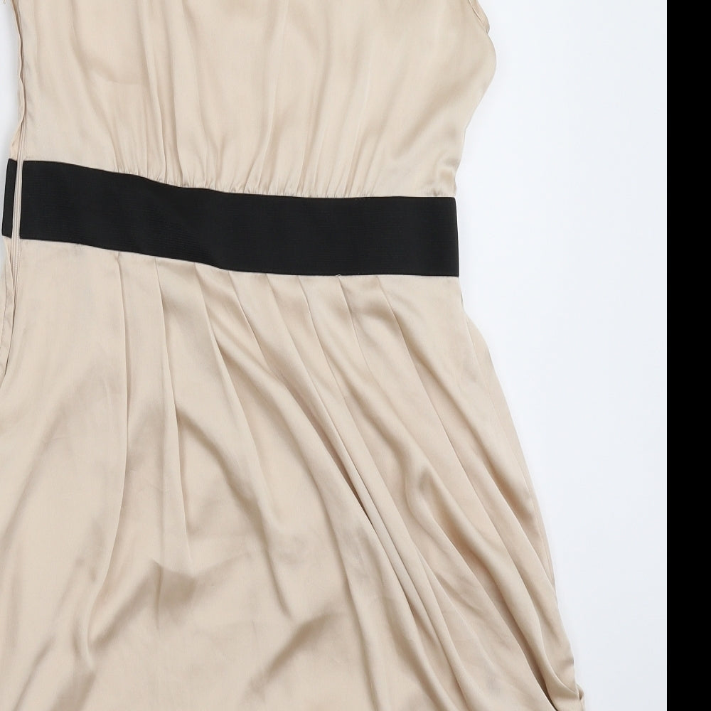 H&M Womens Beige Mini Size 12