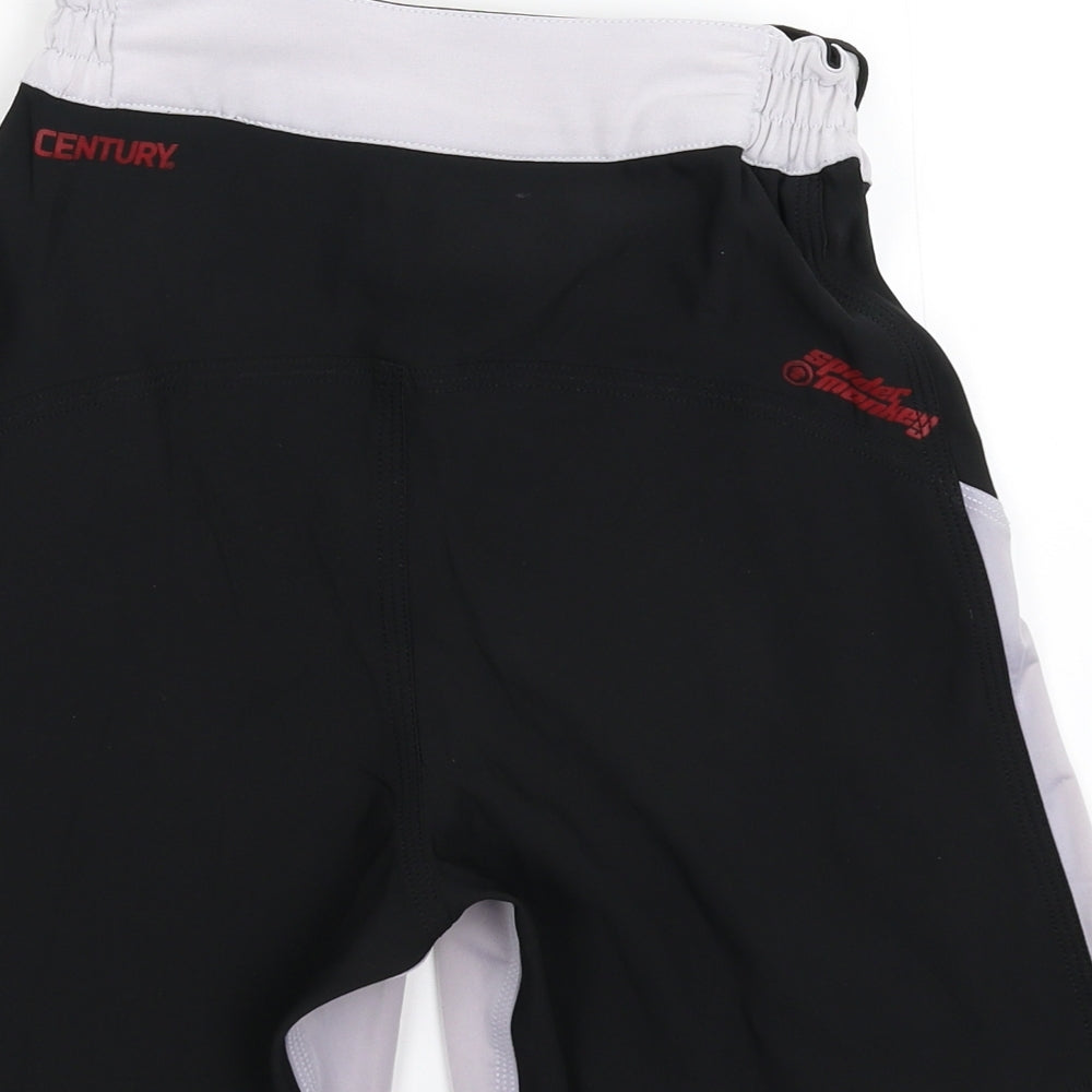 CENTURY Boys Black Bermuda Shorts Size M