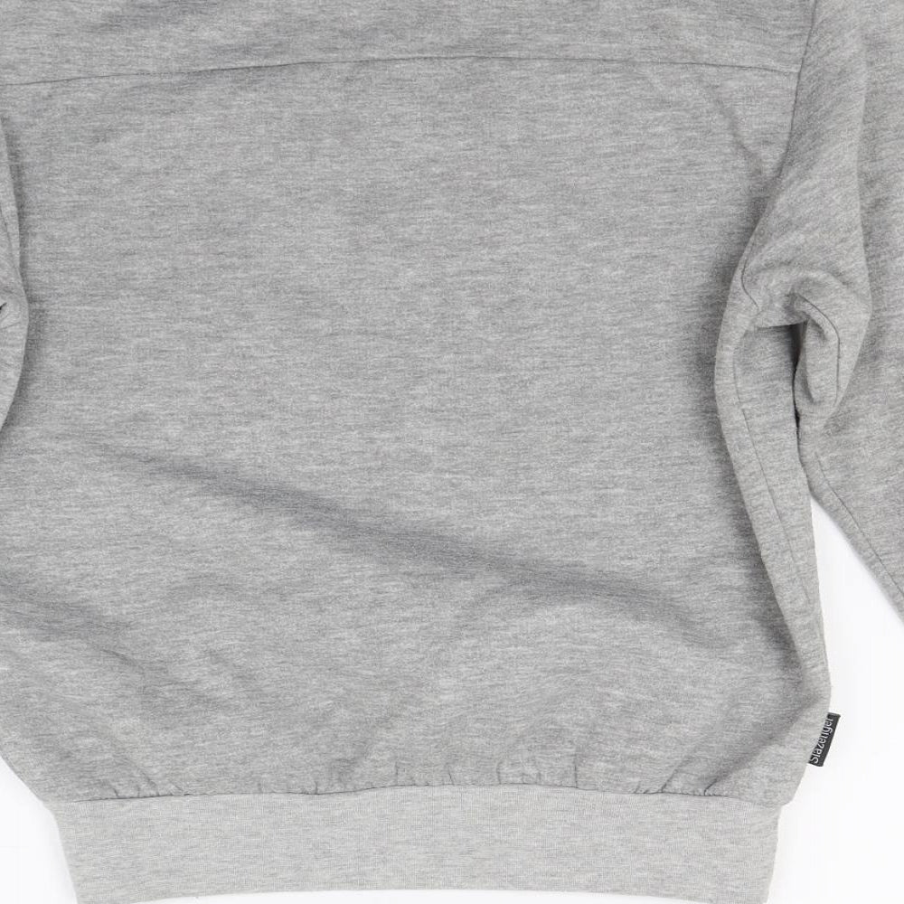 Slazenger Boys Grey Pullover Sweatshirt Size 12 Years