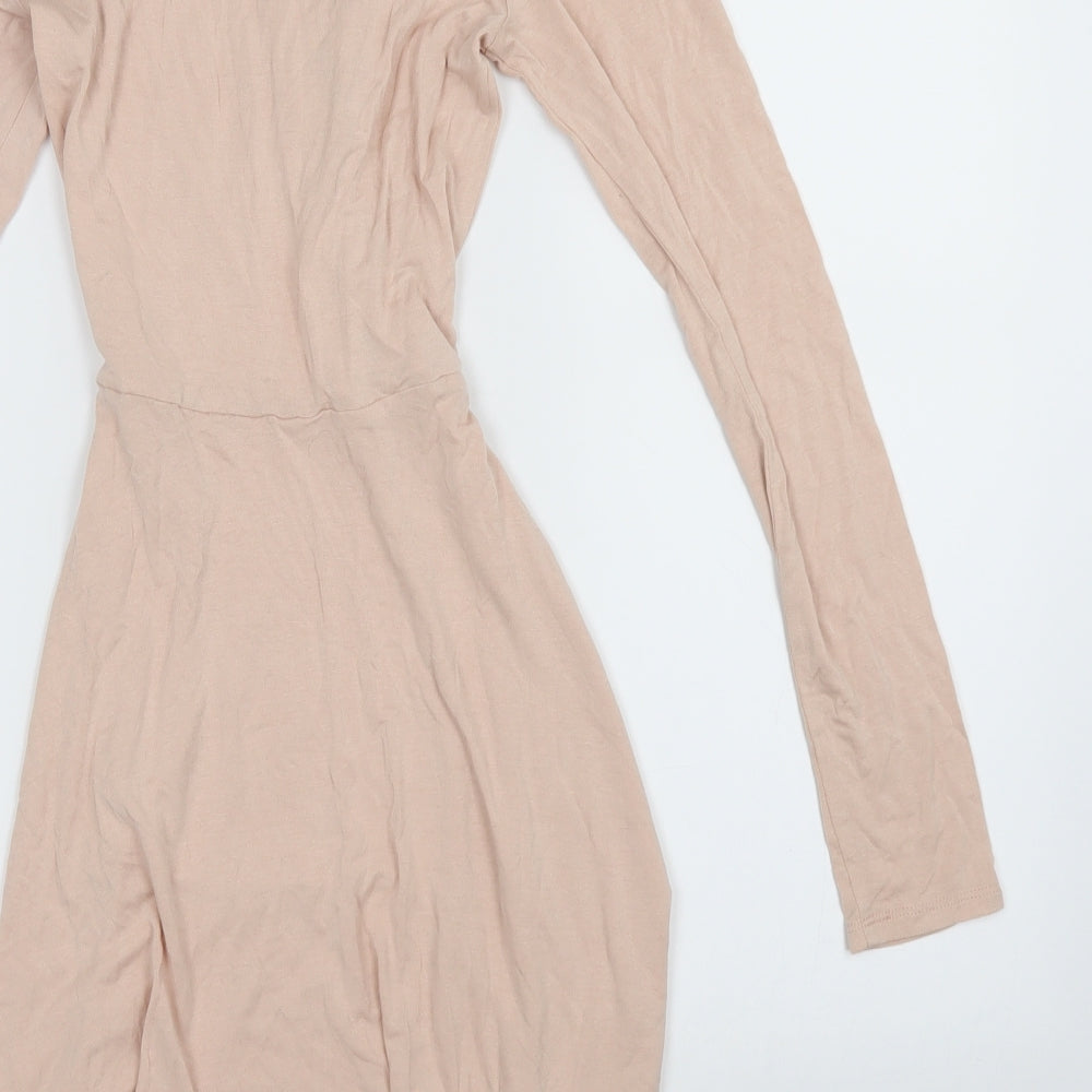 Divided Womens Pink Shift Size 4