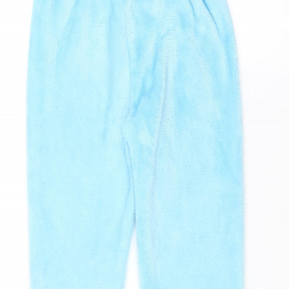 Disney Girls Blue Sweatpants Trousers Size 7-8 Years