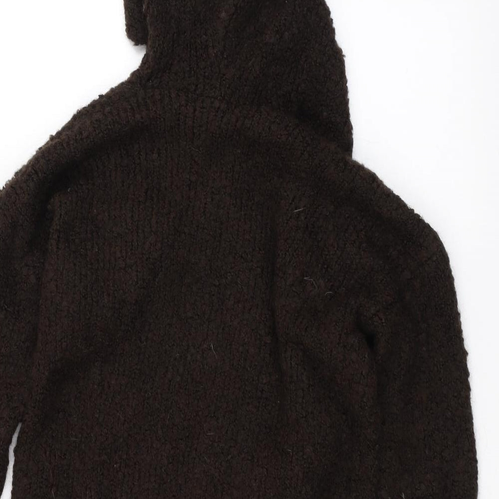NEXT Womens Brown Jacket Coatigan Size M