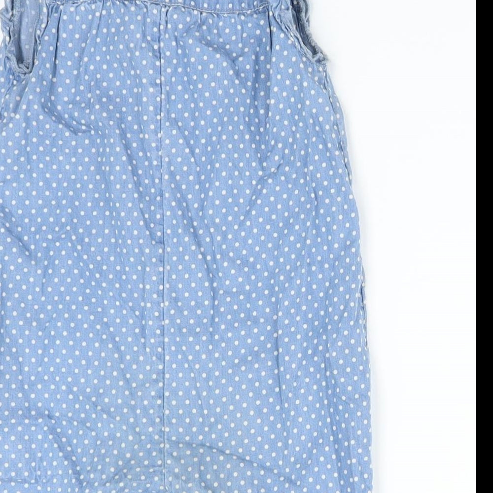 George Baby Blue Polka Dot Unitard One-Piece Size 18-24 Months