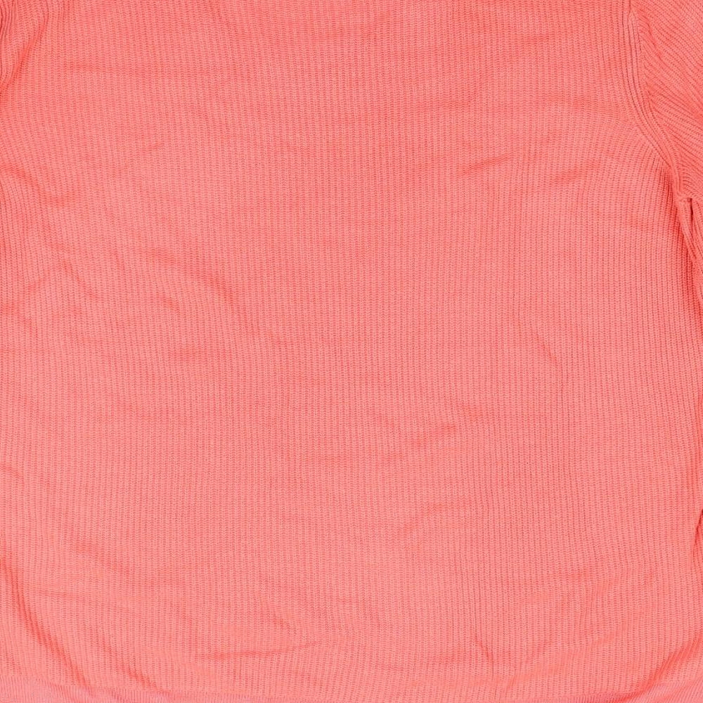 Per Una Womens Pink Knit Pullover Jumper Size 14