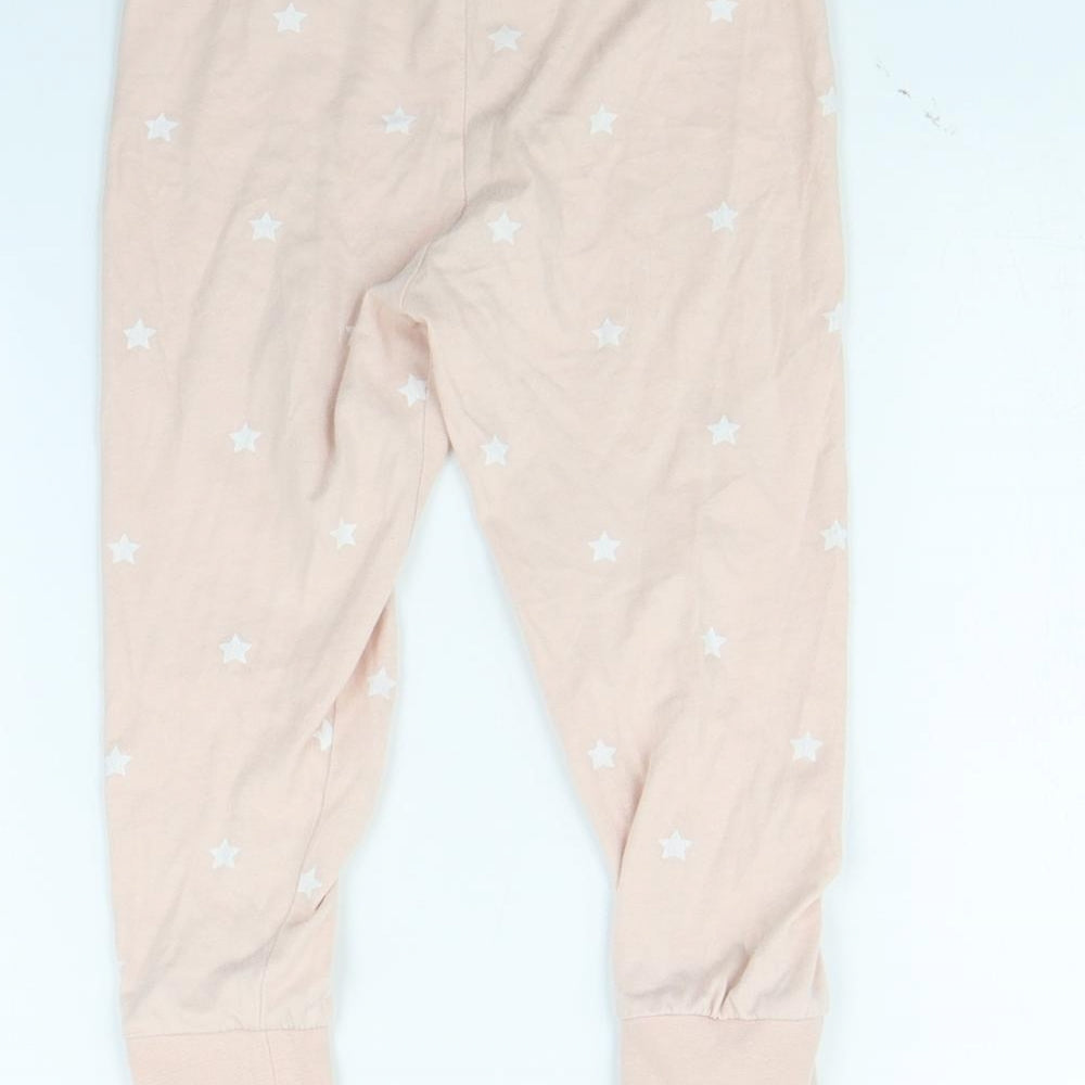 George Girls Pink Spotted Capri Trousers Size 3 Years - Stars