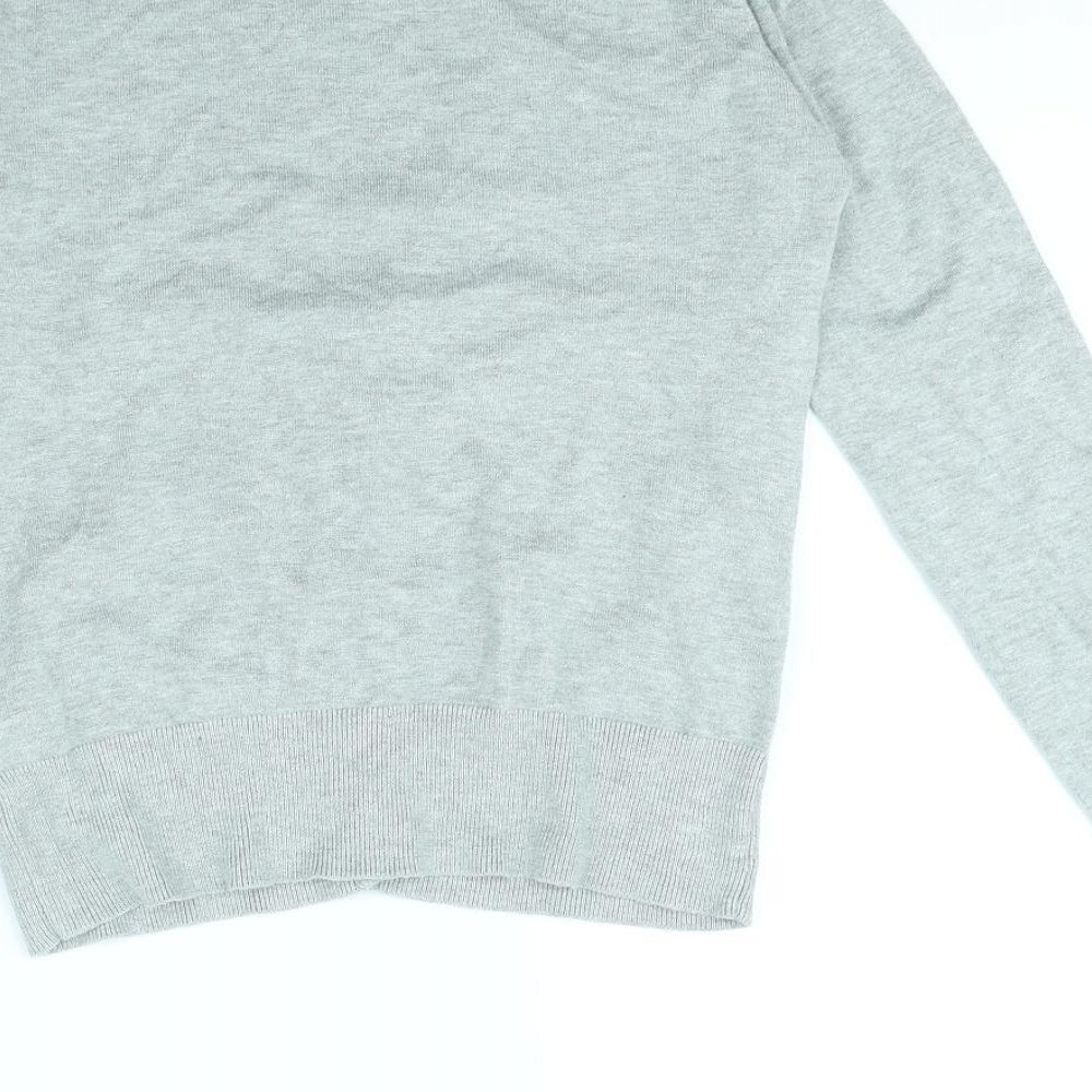 Dorothy Perkins Womens Grey Cardigan Jumper Size 8