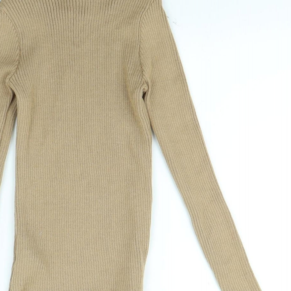 New Look Womens Brown Pullover Jumper Size 10