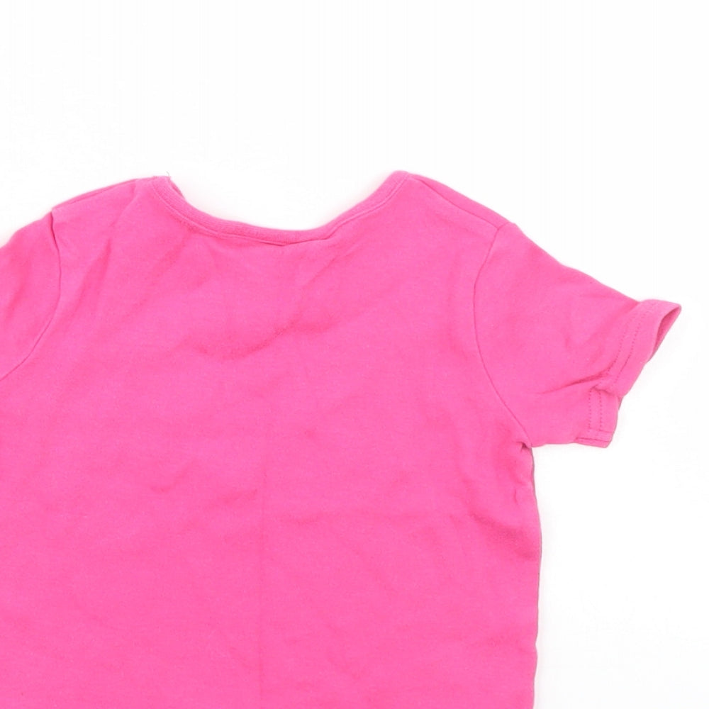 Disney Girls Pink Basic Casual Size 12-18 Months