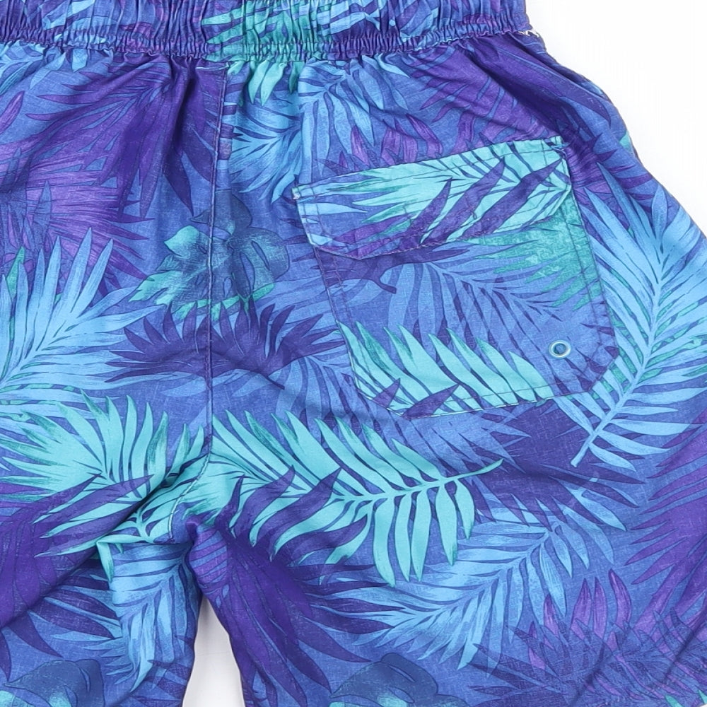F&F Mens Multicoloured Floral Bermuda Shorts Size XS
