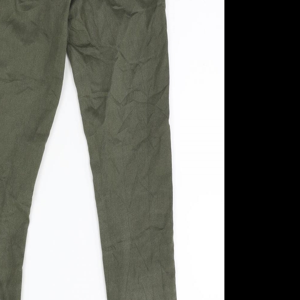 Divided Womens Green Trousers Size 4
