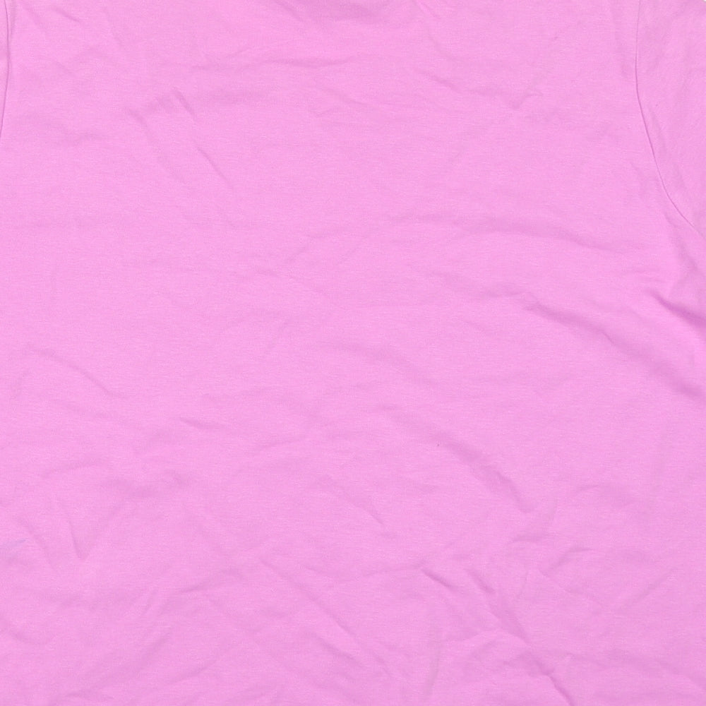 EWM Womens Orange Basic T-Shirt Size M